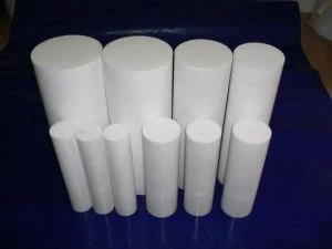 ราคาโรงงานอัดแท่งแข็งเส้นผ่านศูนย์กลางที่กำหนดเองราคาแท่งพลาสติก PTFE แบบยืดหยุ่น